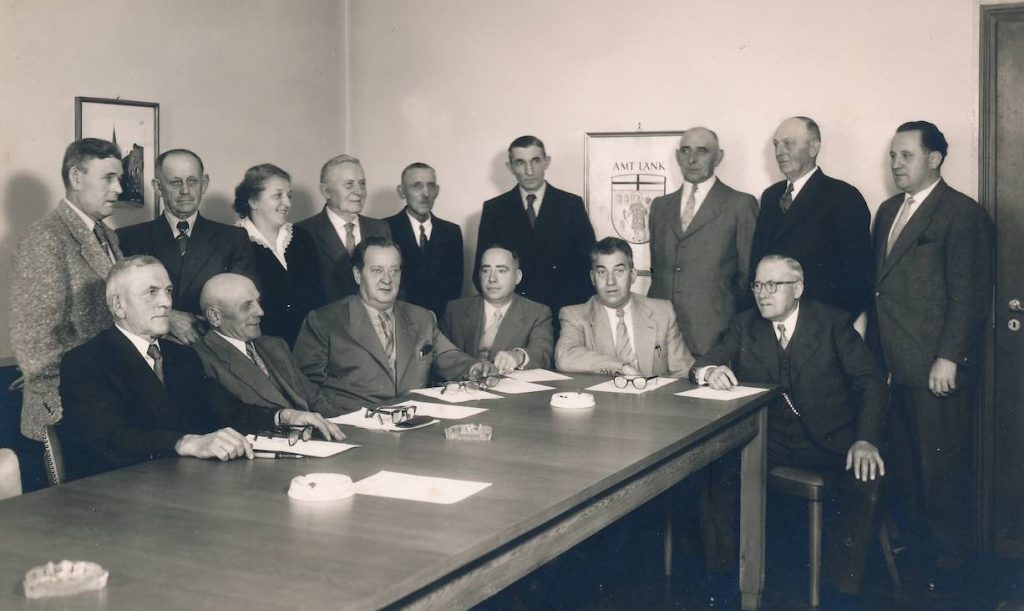 Header Beirat - Lanker Gemeinderat im Jahr 1947