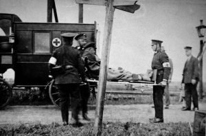 Übung Rotes Kreuz in 1928
